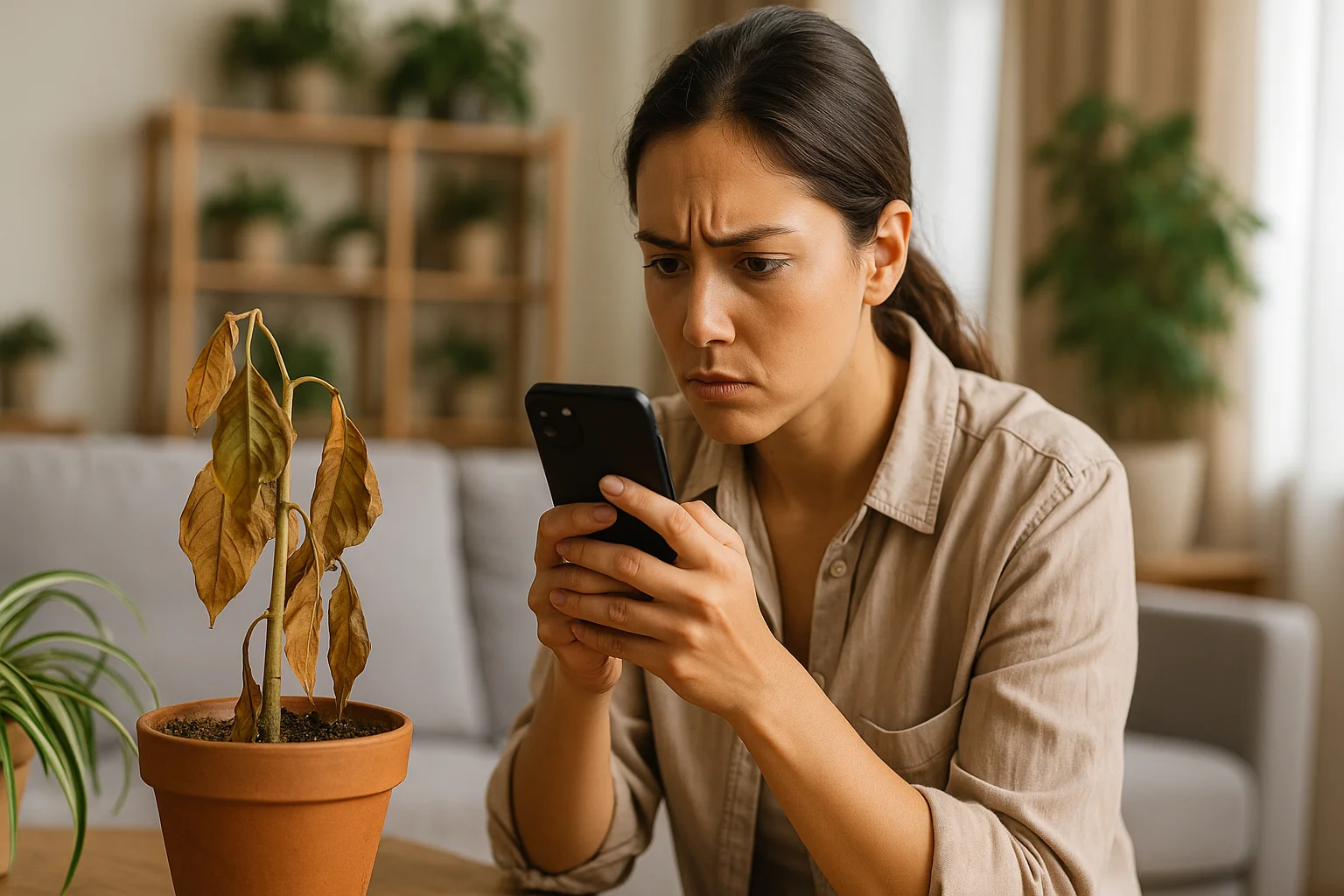 Can AI Save Your Dying Plant? Testing Digital Diagnosis Tools